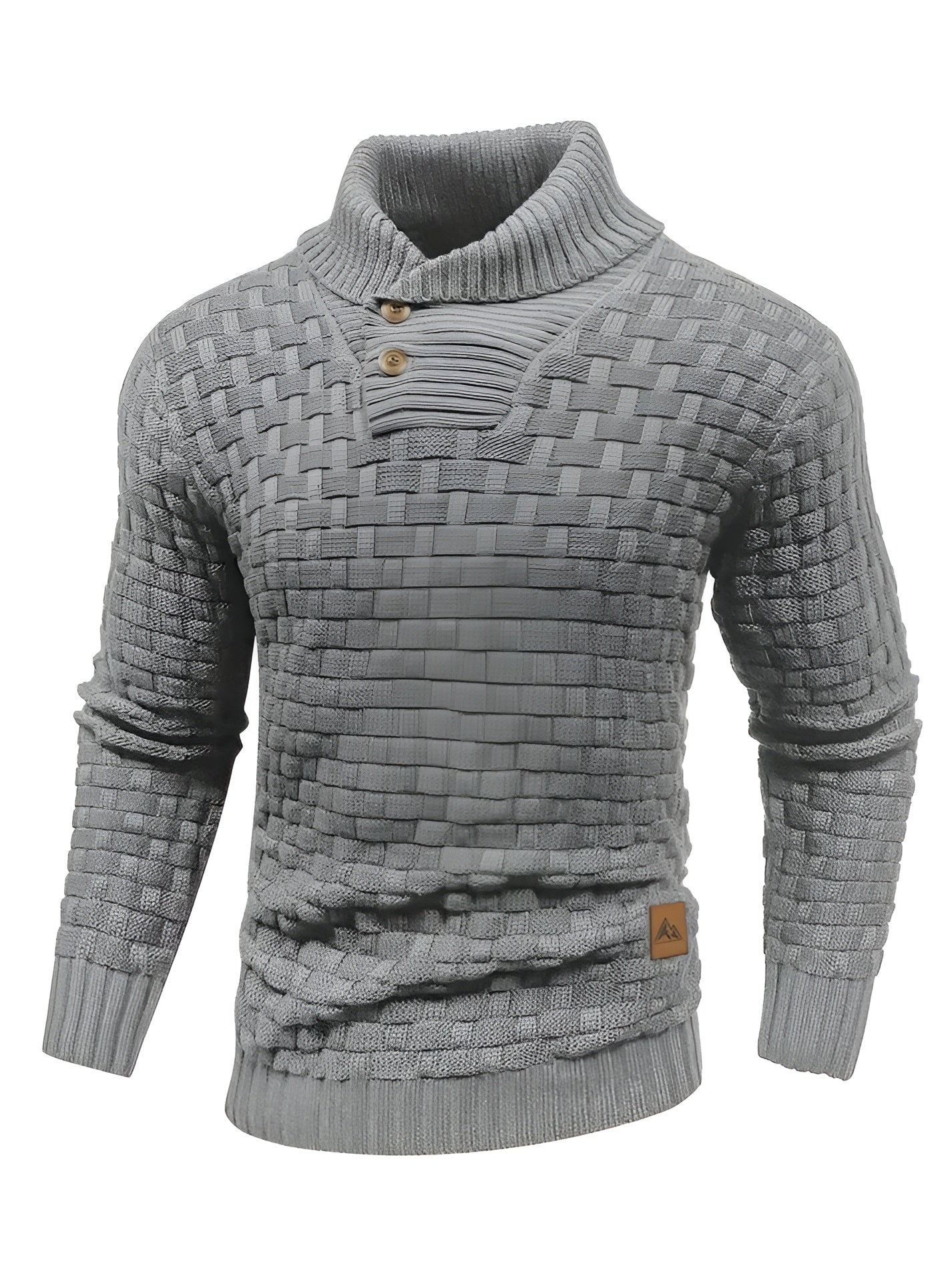Henrik™ | Klassisk Stickad Tröja med Modern Design