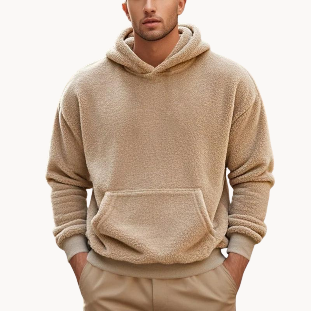 Liam™ | Fleece Hoodie för Komfort och Stil