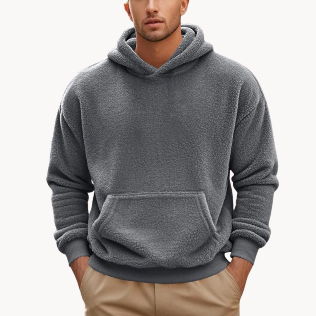 Liam™ | Fleece Hoodie för Komfort och Stil