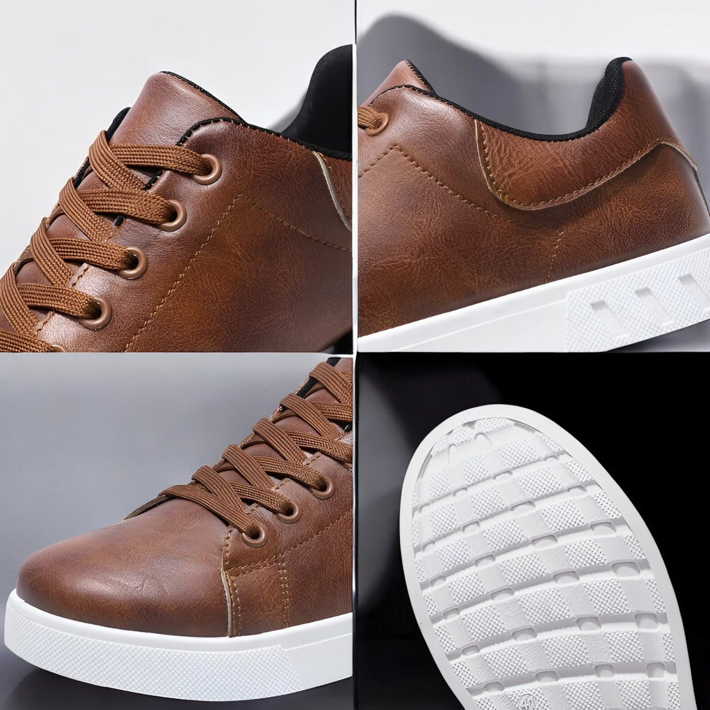 Ludvig™ | Tidlösa Läder Sneakers för Daglig Stil