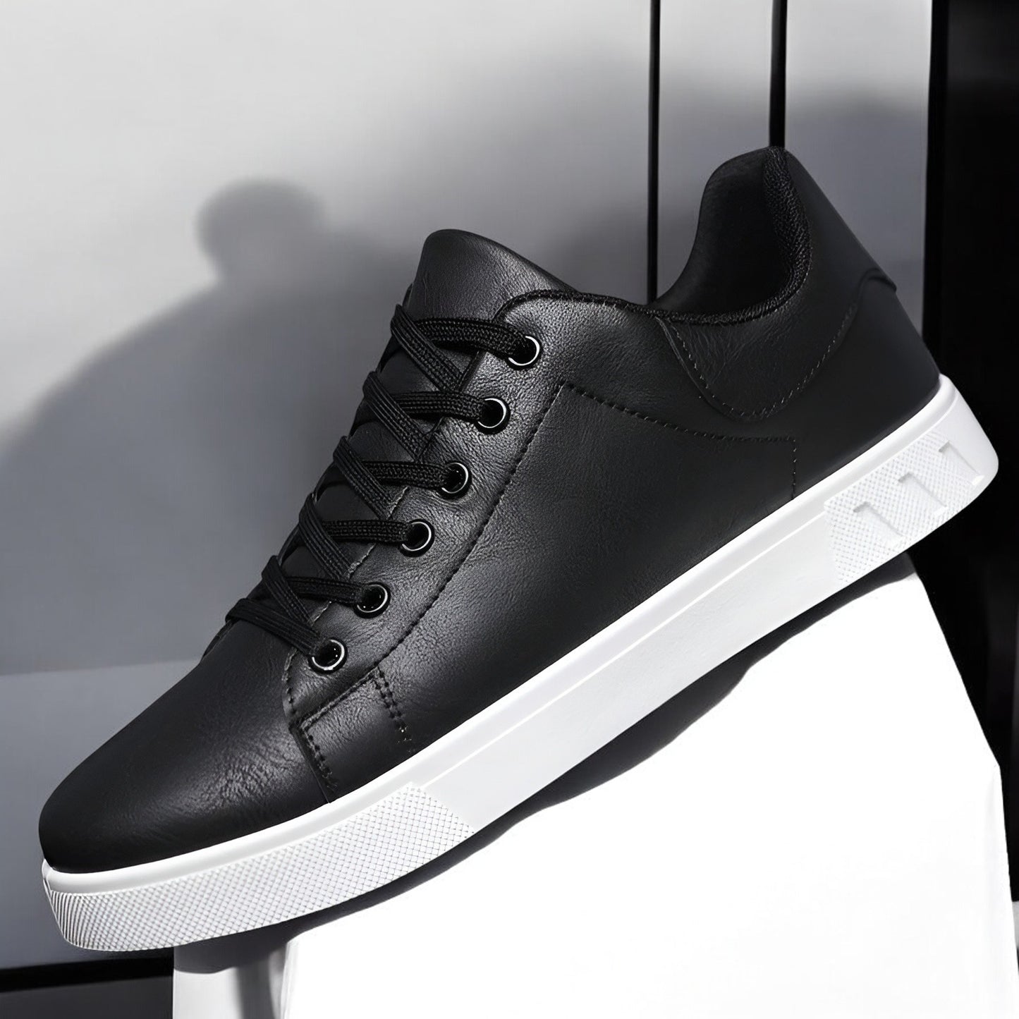 Ludvig™ | Tidlösa Läder Sneakers för Daglig Stil