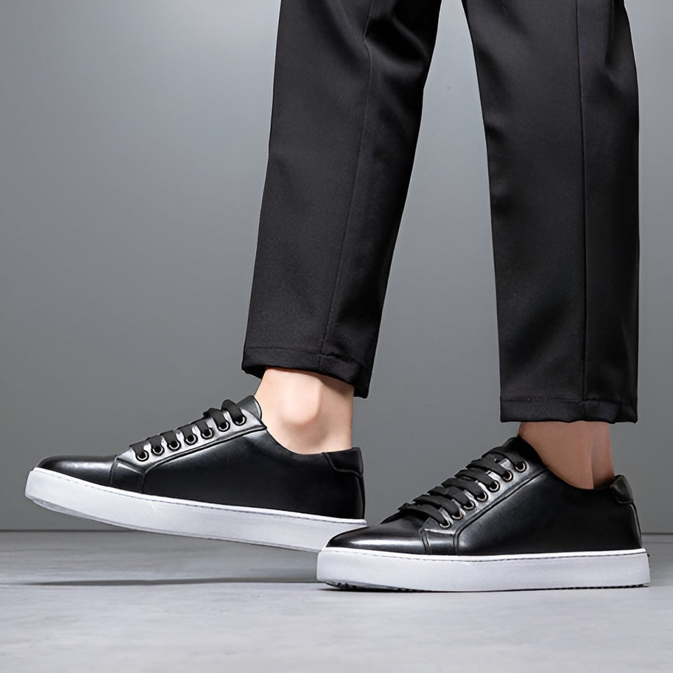 Ludvig™ | Tidlösa Läder Sneakers för Daglig Stil