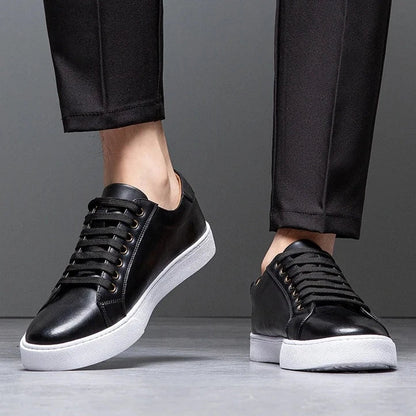 Ludvig™ | Tidlösa Läder Sneakers för Daglig Stil