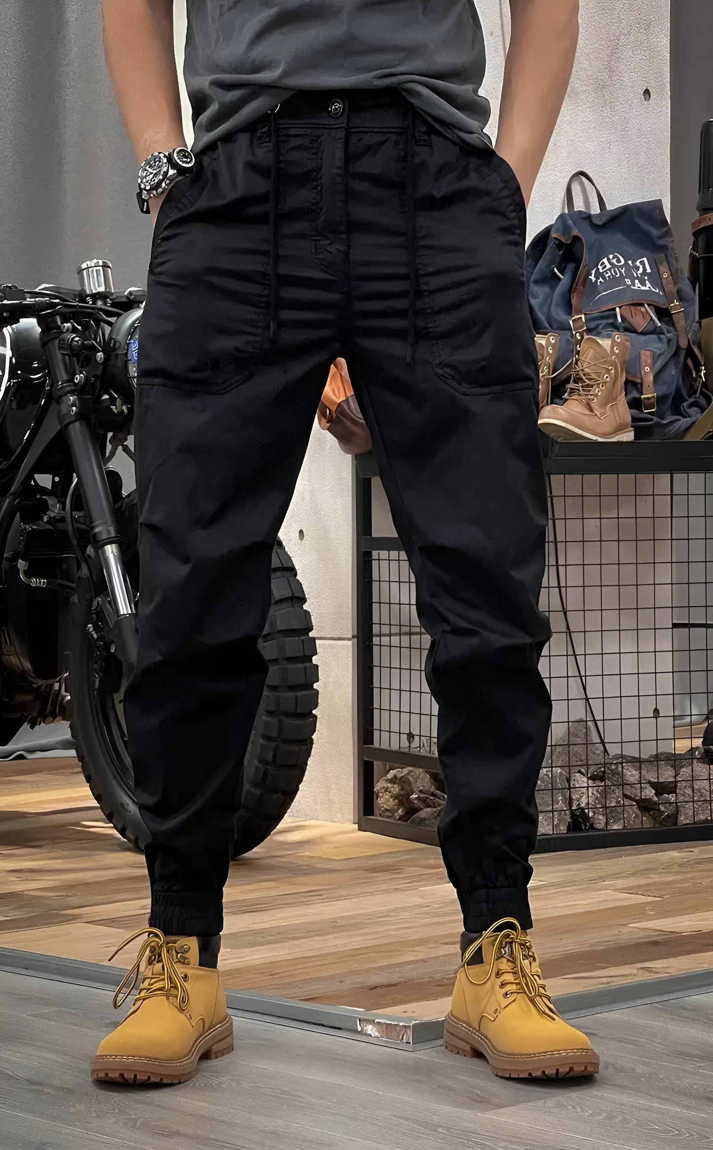 Oskar™ | Cargo Stretchbyxa med Spandex – Din Måste-Ha Favorit för Hösten!