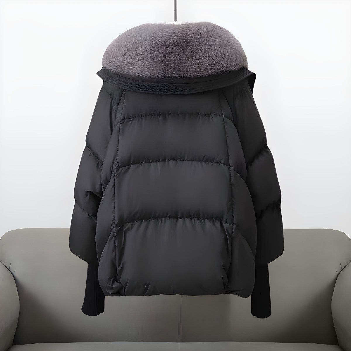 Elvira™ | Lyxig Vinterjacka med Elegans och Värme
