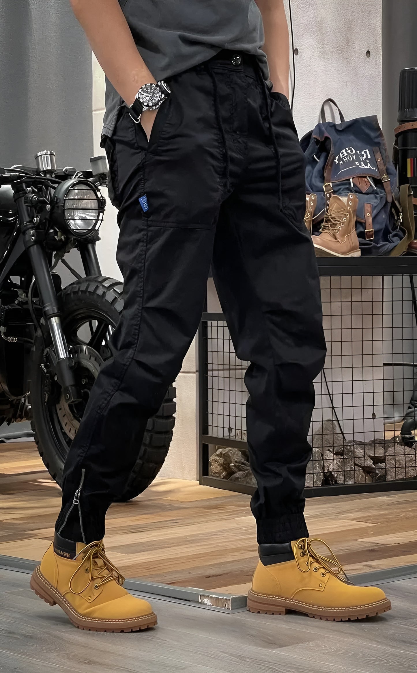 Oskar™ | Cargo Stretchbyxa med Spandex – Din Måste-Ha Favorit för Hösten!